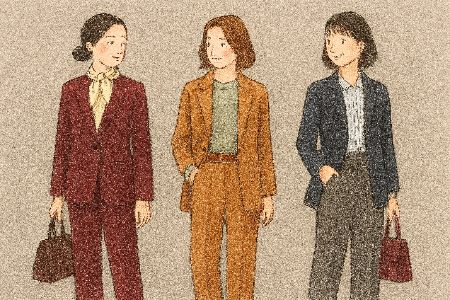 【2025年秋】30代・40代が押さえるべきトレンド3選：クラシック回帰で叶える上品な抜け感