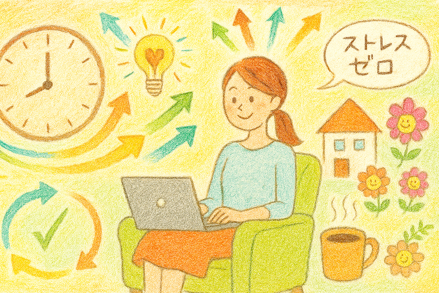 ストレスゼロへ！賢い「時間の使い方」で実現する理想のライフスタイル