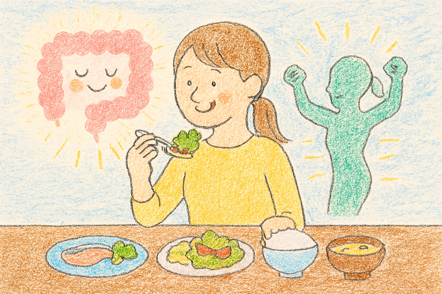 「食べる順番」を変えるだけ！腸活を習慣化してわかった、リバウンドしにくい身体作りの秘訣